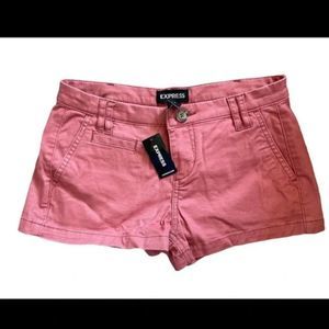NWT Express Salmon/Pink Shorts - Size 00